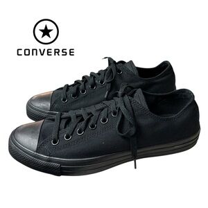 New Converse M All Star M5039C Black Monochrome Lace-up Sneakers 10